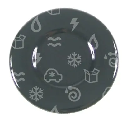 kryt hořáku střední MORA / GORENJE, 229360, 70 mm